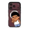 Jangan KCKC phone case, Uncle Boi smirking and pointing under the words Don't KCKC