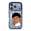 Jangan KCKC phone case, Uncle Boi smirking and pointing under the words Don't KCKC