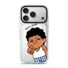Jangan KCKC phone case, Uncle Boi smirking and pointing under the words Don't KCKC