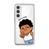 Jangan KCKC phone case, Uncle Boi smirking and pointing under the words Don't KCKC