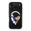 Selipar Incoming phone case, Uncle Boi kicking a flying blue selipar above the words Don't KPKB