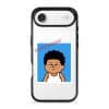 Senyum Paksa Edition phone case, Uncle Boi's unamused passport photo stamped Untuk Kegunaan Kena Paksa Sahaja