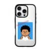 Senyum Paksa Edition phone case, Uncle Boi's unamused passport photo stamped Untuk Kegunaan Kena Paksa Sahaja