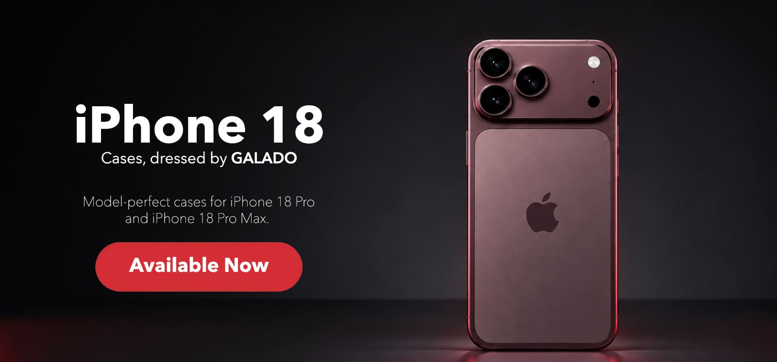 iPhone 18 Pro and Pro Max cases coming soon, GALADO