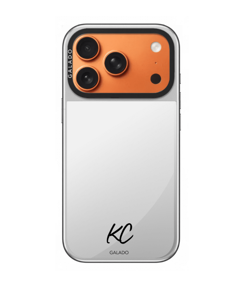 Silver Mirror - Underside phone case - GALADO Malaysia
