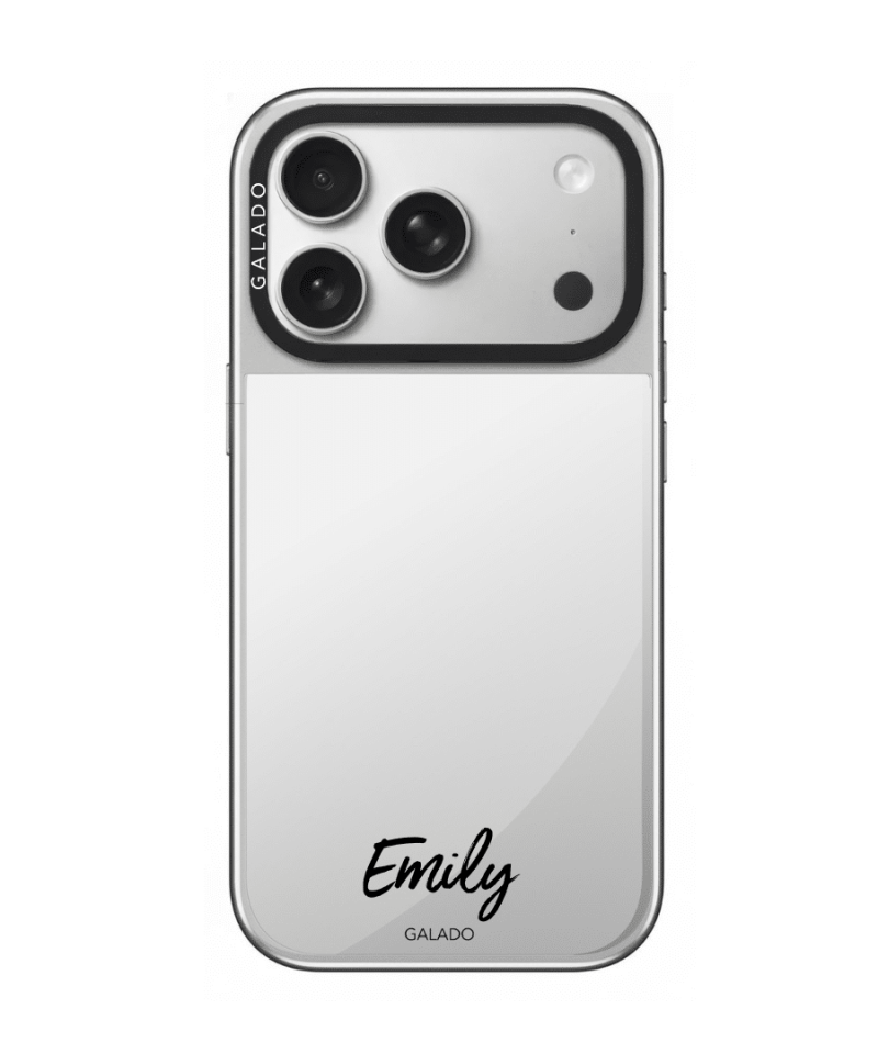 Silver Mirror - Underside phone case - GALADO Malaysia