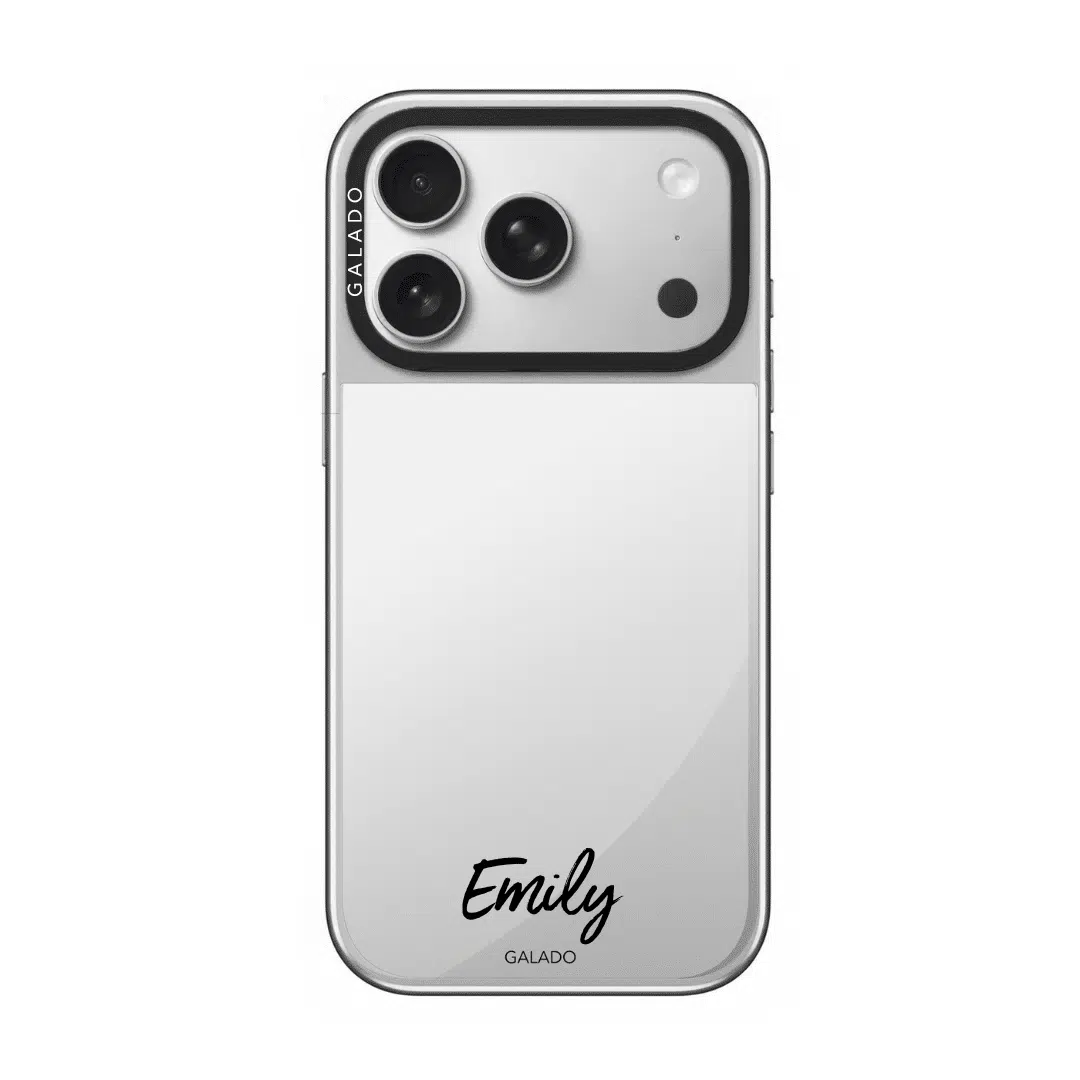 Silver Mirror - Underside phone case - GALADO Malaysia