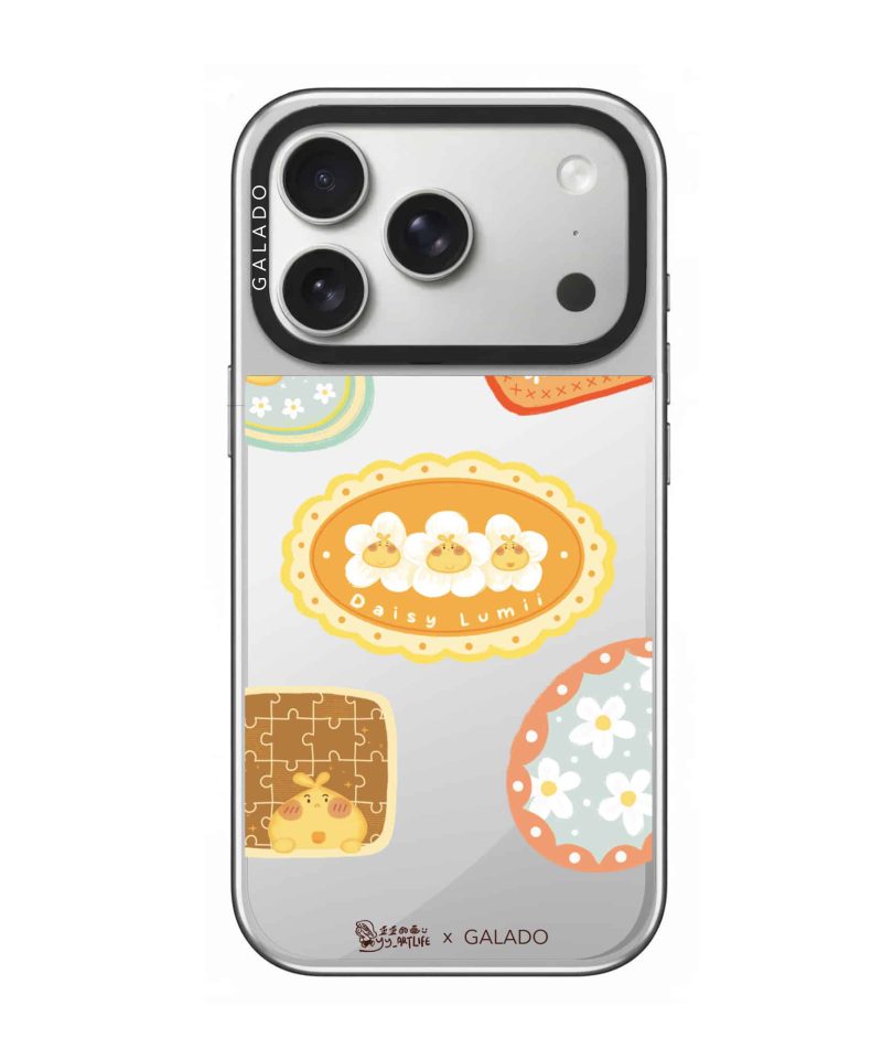 Silver Mirror - YY_Artlife - Daisy Stickers phone case - GALADO Malaysia