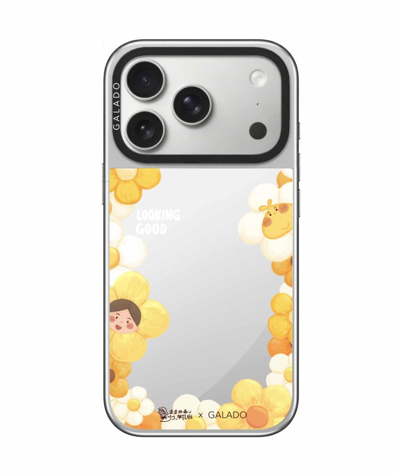 Silver Mirror - YY_Artlife - Looking Good Daisies phone case - GALADO Malaysia