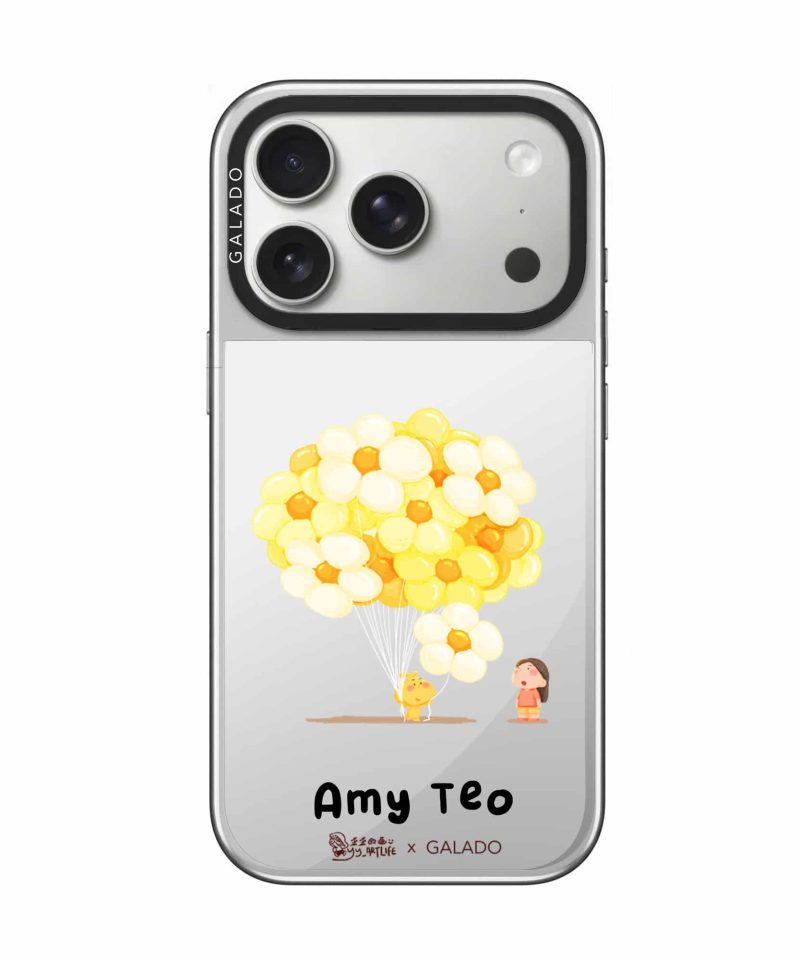 Silver Mirror - YY_Artlife - Up Up Daisy! phone case - GALADO Malaysia