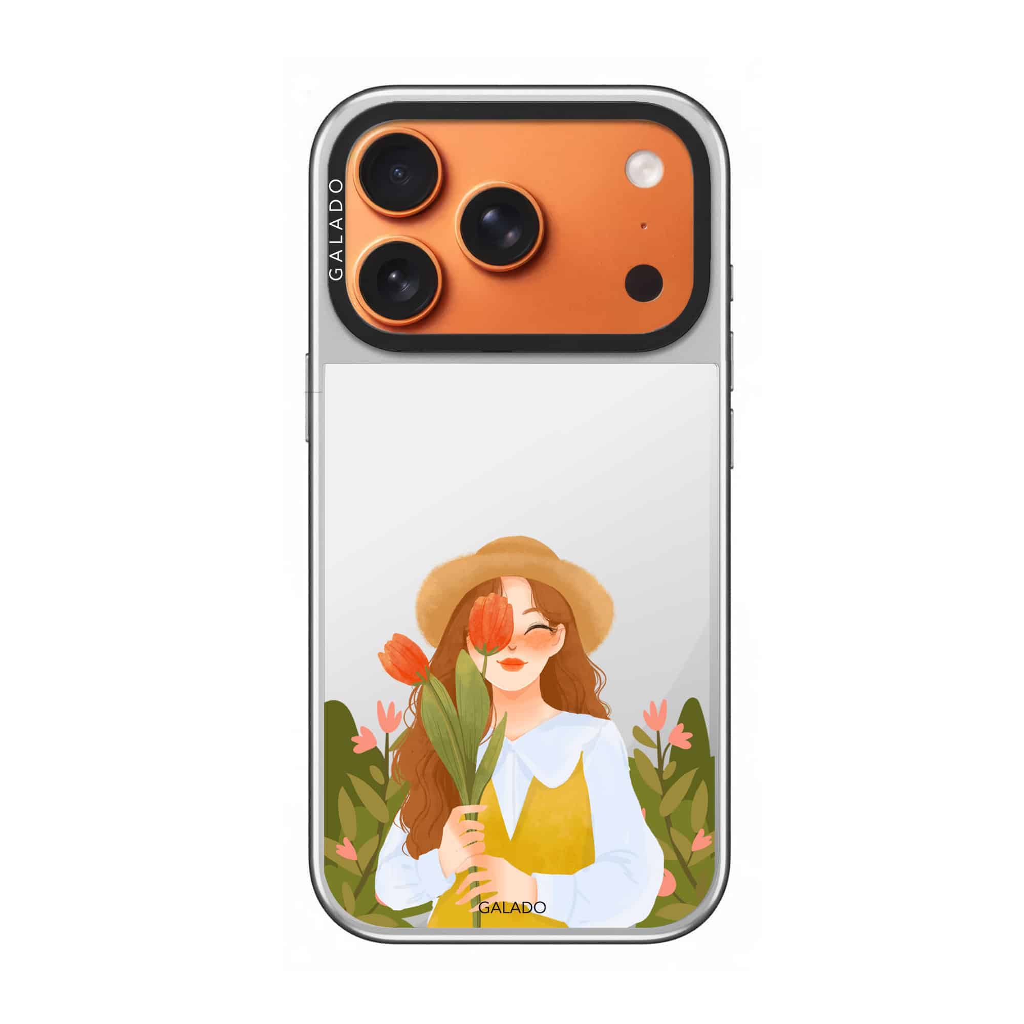 Spring Silver Mirror phone case - GALADO Malaysia