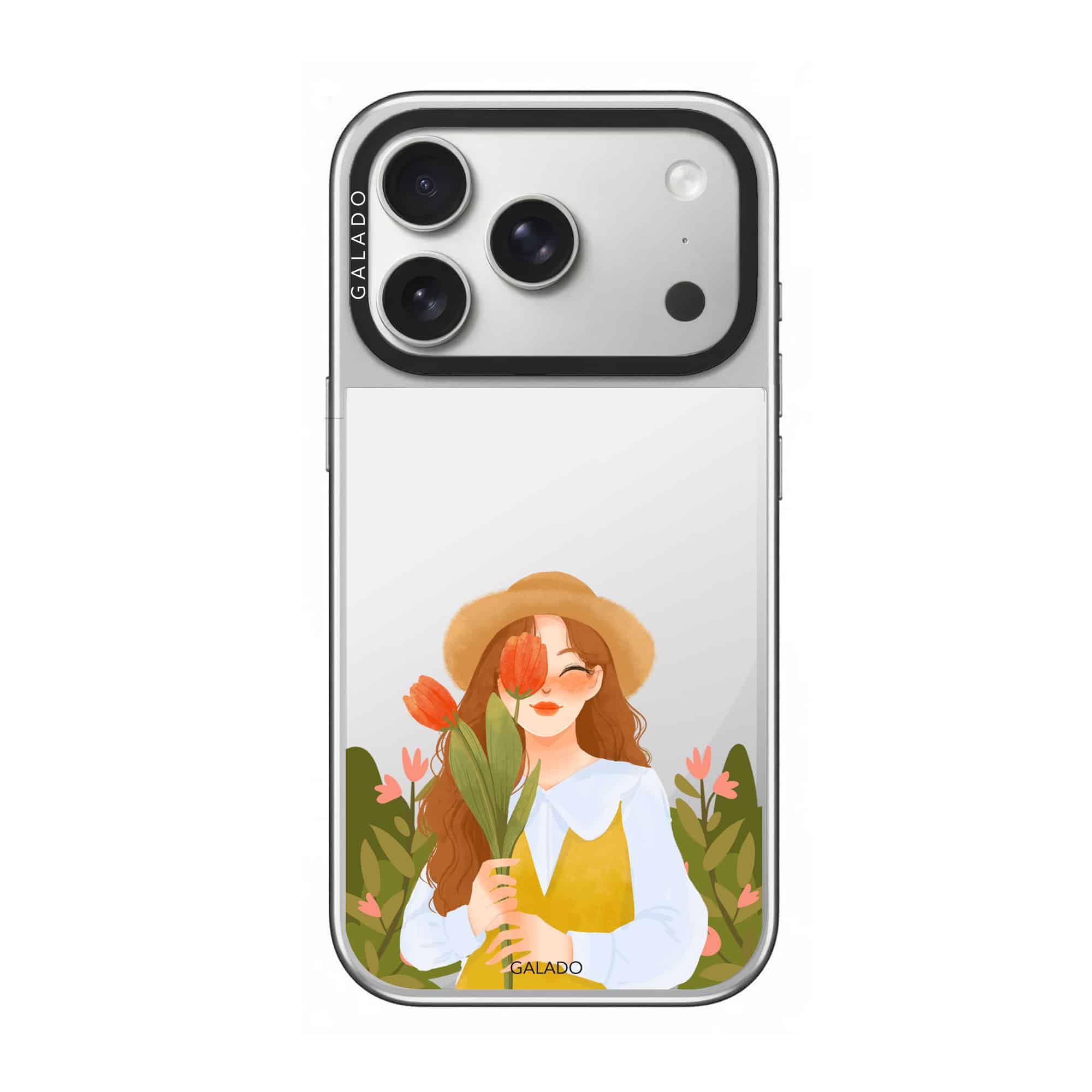 Spring Silver Mirror phone case - GALADO Malaysia