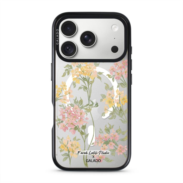 Whimsy phone case by Farah Latifi Studio