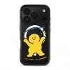 Good Mood Groove phone case, Kurning dancing under the words Everything will be OK with a custom name line