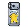 Good Mood Groove phone case, Kurning dancing under the words Everything will be OK with a custom name line