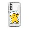 Good Mood Groove phone case, Kurning dancing under the words Everything will be OK with a custom name line