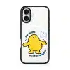 One Deep Breath phone case, Kurning taking a deep breath above the words you will get through this