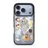 Babushka Cats phone case by Rawrin Kimchi, a pattern of little cats in their own outfits
