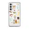 Babushka Cats phone case by Rawrin Kimchi, a pattern of little cats in their own outfits