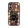 Babushka Cats Frame phone case by Rawrin Kimchi, a customer photo framed by little cats
