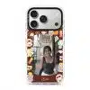 Babushka Cats Frame phone case by Rawrin Kimchi, a customer photo framed by little cats