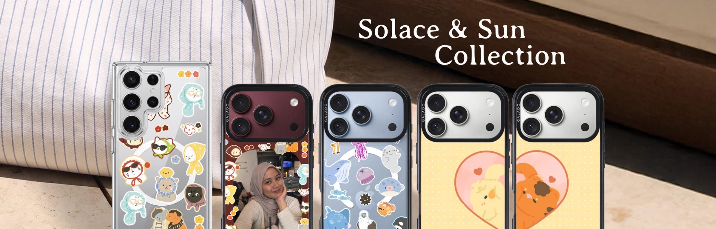 RawrinKimchi x GALADO Solace and Sun collection