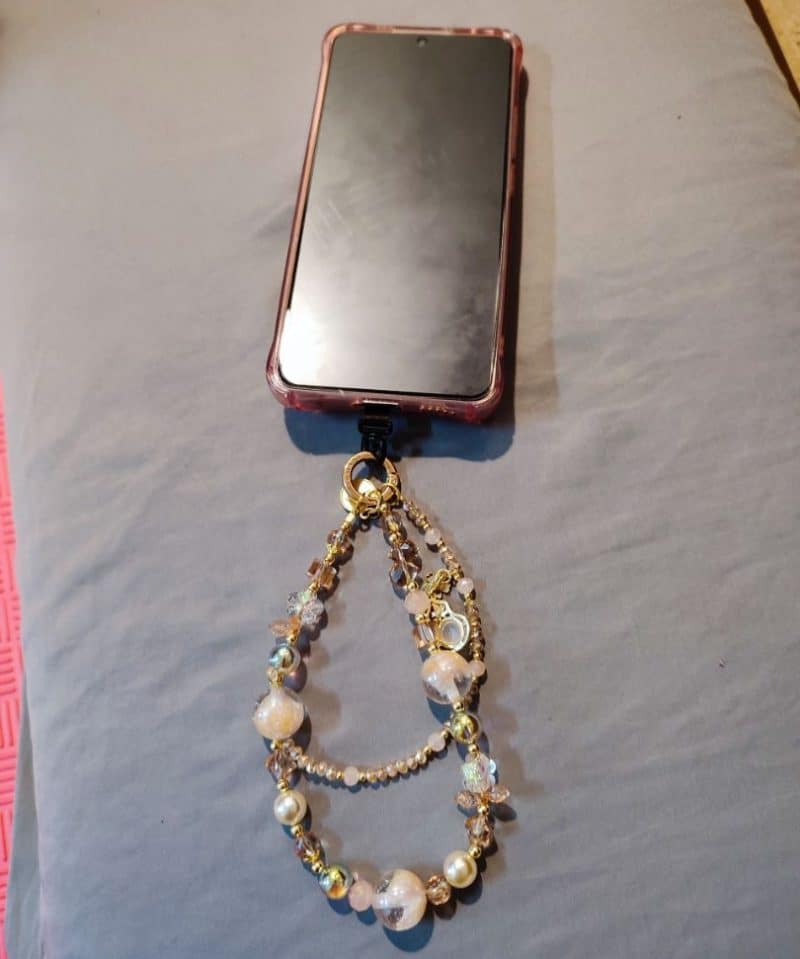 Rose Reverie Phone Charm photo review
