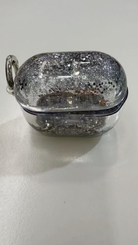 Sparkle Silver AirPods Case photo review