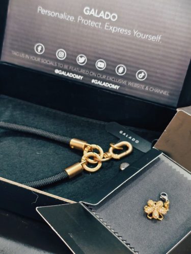 Wrist Strap - Titanium Gold Black photo review