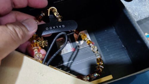 Golden Ember Phone Charm photo review