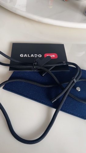 Crossbody Phone Strap - All Black (6mm) photo review