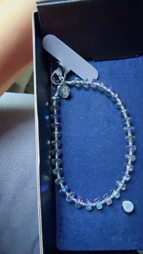 Click to view full screen Mini Luxe (Iridescent) Phone Charm photo review