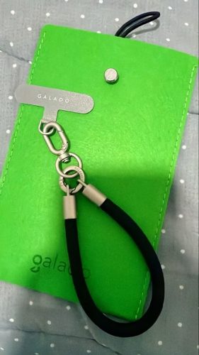 Click to view full screen Mini Wrist Strap - Natural Titanium photo review