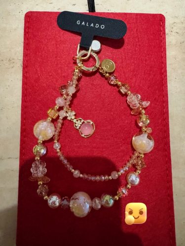 Click to view full screen Rose Reverie Phone Charm photo review