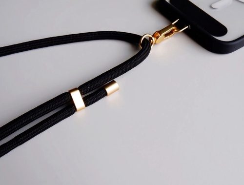 Crossbody Phone Strap - Gold Black (6mm) photo review