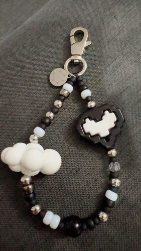 Pixel Heart Charm photo review