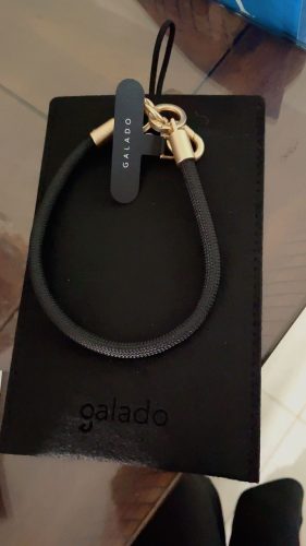 Wrist Strap - Titanium Gold Black photo review