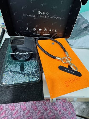 Wrist Strap - Titanium Gold Black photo review