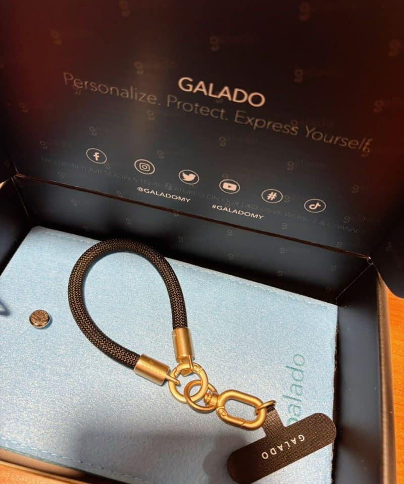 Mini Wrist Strap - Titanium Gold photo review
