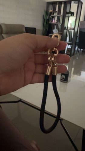 Wrist Strap - Titanium Gold Black photo review