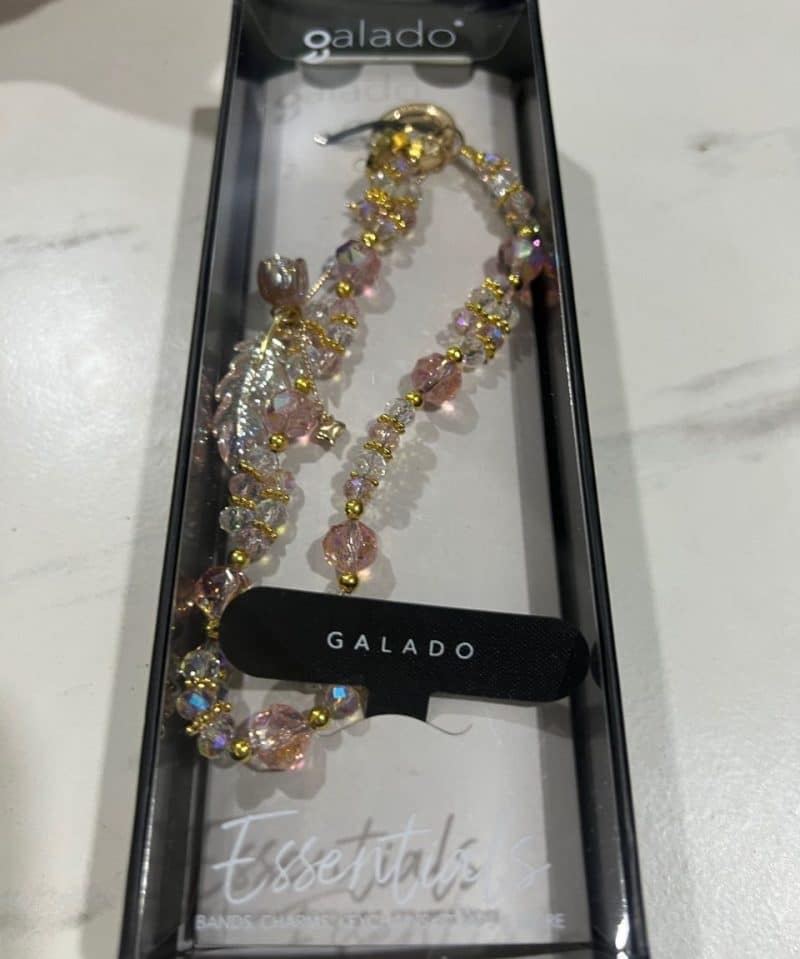 Feather Bloom Phone Charm photo review