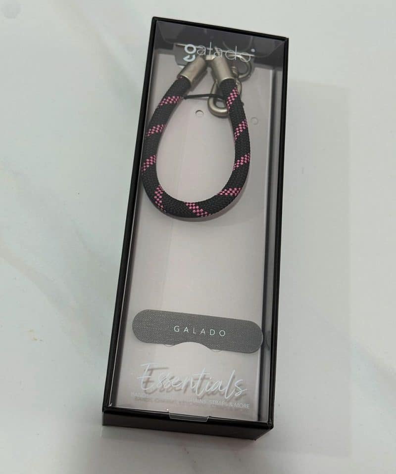 Mini Wrist Strap - Pink Swirl photo review