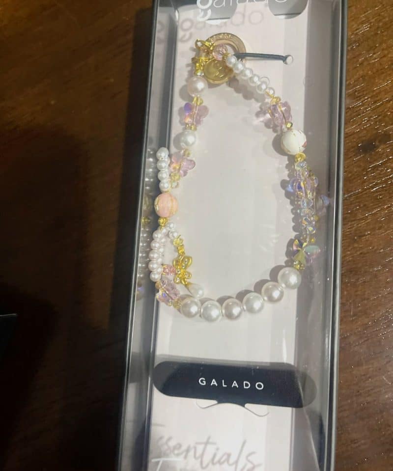Feather Bloom Phone Charm photo review
