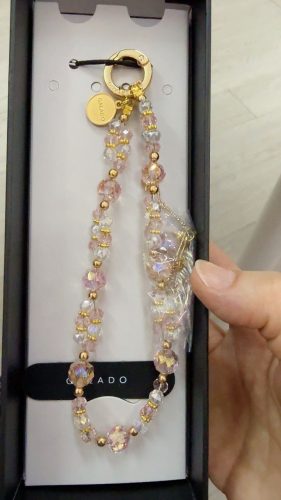 Feather Bloom Phone Charm photo review
