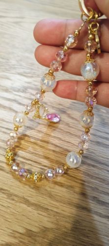 Golden Hearts Phone Charm photo review