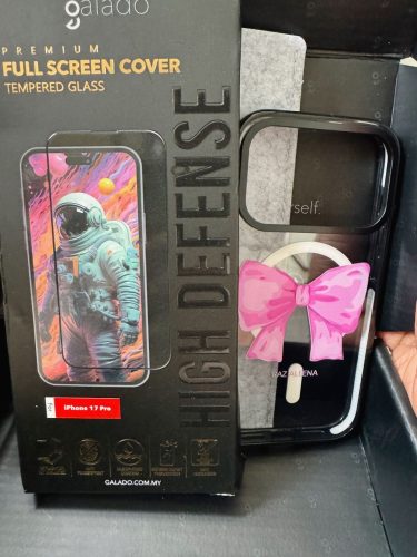 CLEAR High Defense Tempered Glass photo review