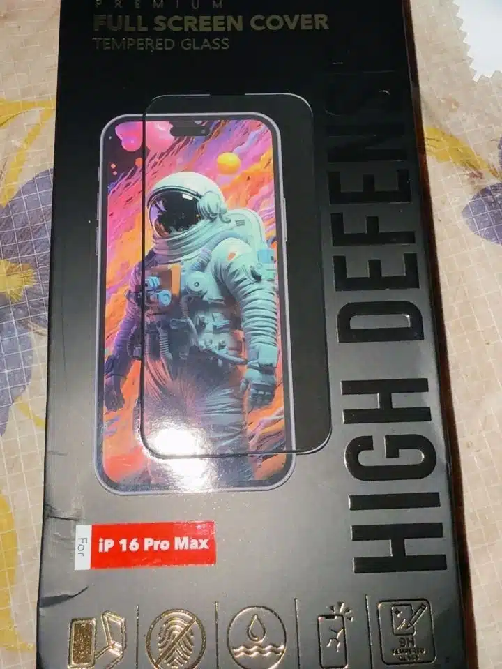 CLEAR High Defense Tempered Glass photo review