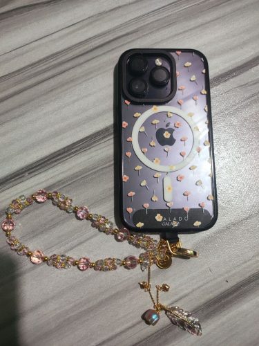 Feather Bloom Phone Charm photo review
