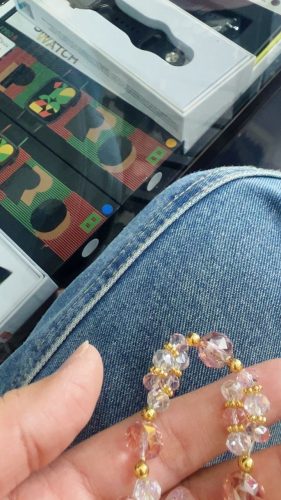 Feather Bloom Phone Charm photo review