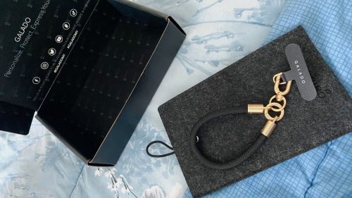 Mini Wrist Strap - Titanium Gold photo review